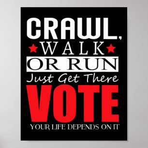 Kamala Harris 2024 Verkiezing Anti Trump Poster