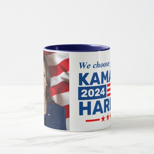 Kamala Harris 2024 Verkiezing Cool Collectible Fot Mok (Midden)