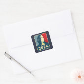 Kamala Harris 2024 Vierkante Sticker (Envelop)