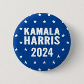 Kamala Harris 2024 voor de Button van Presidenten (Voorkant)