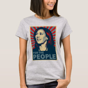 Kamala Harris 2024 voor het volk T-shirt