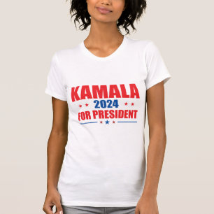 Kamala Harris 2024 voor President Bold Campaign T-shirt