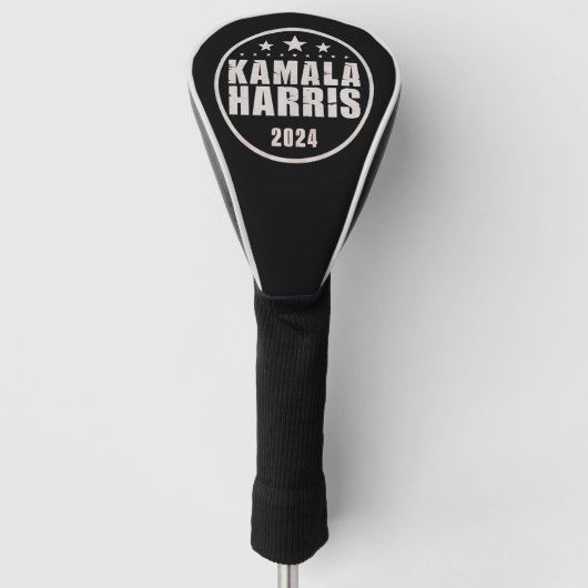 Kamala Harris 2024 voor President Golfheadcover (Voorkant)