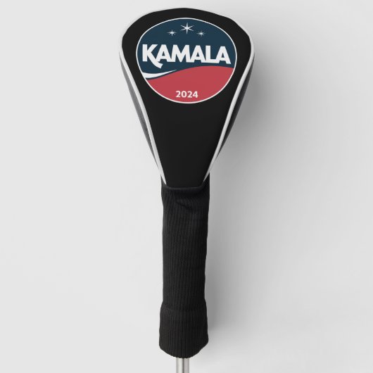 Kamala Harris 2024 voor President Golfheadcover (Voorkant)