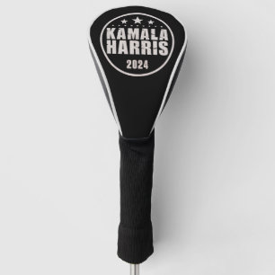 Kamala Harris 2024 Voor President Retro Verkiezing Golfheadcover
