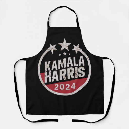 Kamala Harris 2024 voor President Schort (Voorkant)