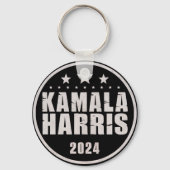 Kamala Harris 2024 voor President Sleutelhanger (Voorkant)