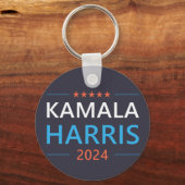 Kamala Harris 2024 voor President Sleutelhanger (Voorkant)