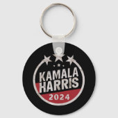 Kamala Harris 2024 voor President Sleutelhanger (Voorkant)