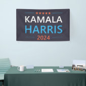 Kamala Harris 2024 voor President Spandoek (Beurs)