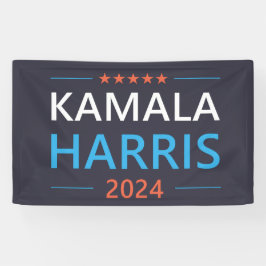 Kamala Harris 2024 voor President Spandoek