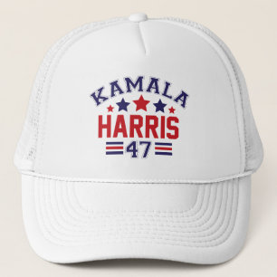 Kamala Harris 2024 Voorzitter Campagne Trucker Pet
