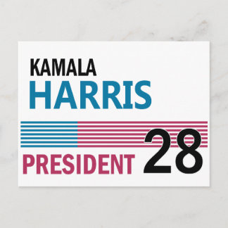 Kamala Harris 2028 Briefkaart