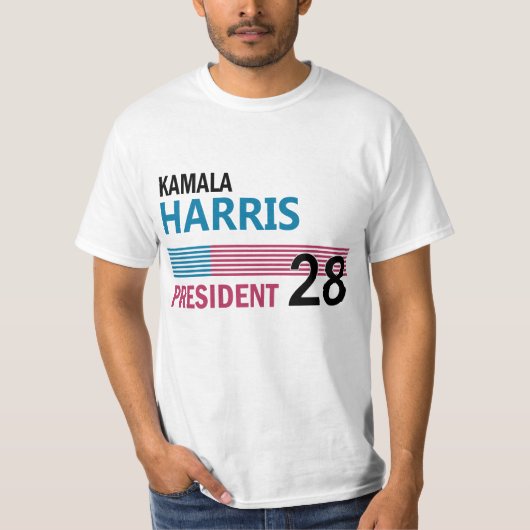 Kamala Harris 2028 T-shirt (Voorkant)