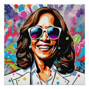 KAMALA HARRIS 3 PERFECT POSTER