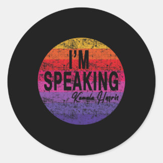 Kamala Harris 3 Ronde Sticker