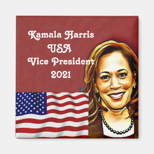 Kamala Harris 46e vice-Presidenten Magneet