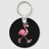 Kamala Harris 47e flamingo chucks en parels voor Sleutelhanger (Voorkant)