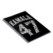 Kamala Harris 47e President VS Amerika 2024 Notitieboek (Rechterzijde)