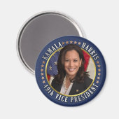 Kamala Harris 49e herdenkingsdag van het vicepremi Magneet (Voorkant / Achterkant)