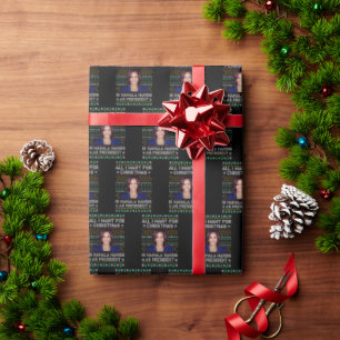 Kamala Harris als President Harris Christmas Cadeaupapier