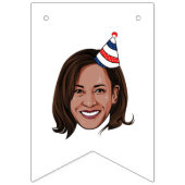 Kamala Harris Birthday Vlaggetjes (Tweede vlag)