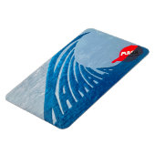 Kamala (Harris) Blue Wave Magnet Magneet (Linkerzijde)