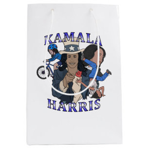 Kamala Harris Bootleg Rap Stijl Verkiezing Medium Cadeauzakje