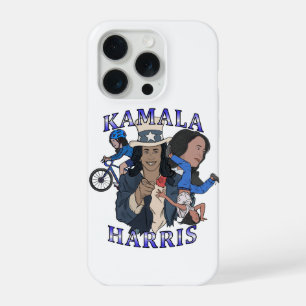 Kamala Harris Bootleg Rap Stijl Verkiezingen iPhone 15 Pro Hoesje