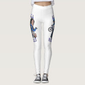 Kamala Harris Bootleg Rap Stijl Verkiezingen Leggings (Voorkant)