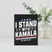 Kamala Harris Briefkaart (Staand voorkant)