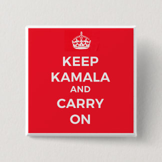 Kamala Harris Button Blijf kalm