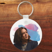 Kamala Harris Button Sleutelhanger (Voorkant)