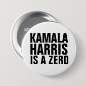 KAMALA HARRIS-BUTTONNEN RONDE BUTTON 7,6 CM (Voorkant /achterkant)