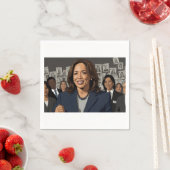 Kamala Harris Cartoon Servet (Insitu)
