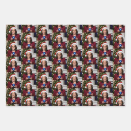 Kamala Harris Christmas Gift Wrap Inpakpapier Vel