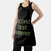 Kamala Harris Coconut Brat Zomer 2024 Schort (Insitu)