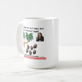 Kamala Harris Coconut Tree Design Mok (Voorkant links)
