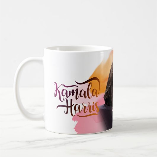 Kamala Harris Coffee Mok (Links)