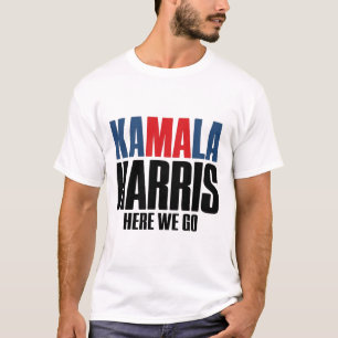 Kamala Harris, daar gaan we. Kamala voor Heren & K T-shirt