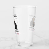 Kamala Harris Drink Glass Glas (Rechts)