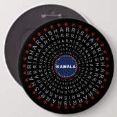 KAMALA HARRIS Echoes of Change Button (Voorkant /achterkant)
