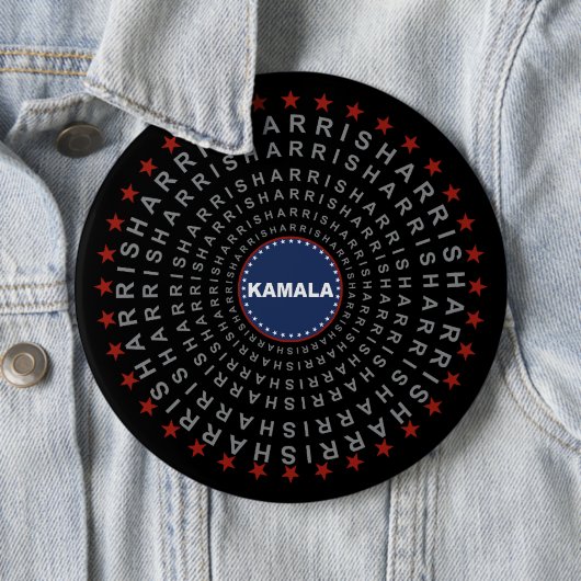 KAMALA HARRIS Echoes of Change Button (In situ)