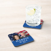 Kamala Harris en Tim Walz 2024 Bier Onderzetter (Rechterzijde)