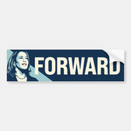 KAMALA HARRIS FORWARD BUMPERSTICKER