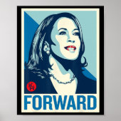 Kamala Harris Forward Poster (Voorkant)