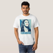 KAMALA HARRIS FORWARD T-SHIRT (Voorkant volledig)