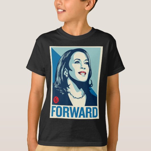 Kamala Harris Forward T-shirt (Voorkant)