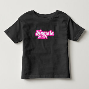 Kamala Harris girly Pink Logo 2024 Kinder Shirts