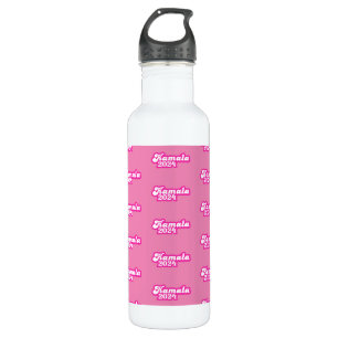 Kamala Harris girly Pink Logo 2024 Waterfles